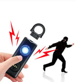 Self Defense Siren Safety Alarm For Women Keychain With SOS LED Light Personal Self Alarm Personal Security Keychain Alarm