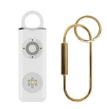 Self Defense Siren Safety Alarm For Women Keychain With SOS LED Light Personal Self Alarm Personal Security Keychain Alarm